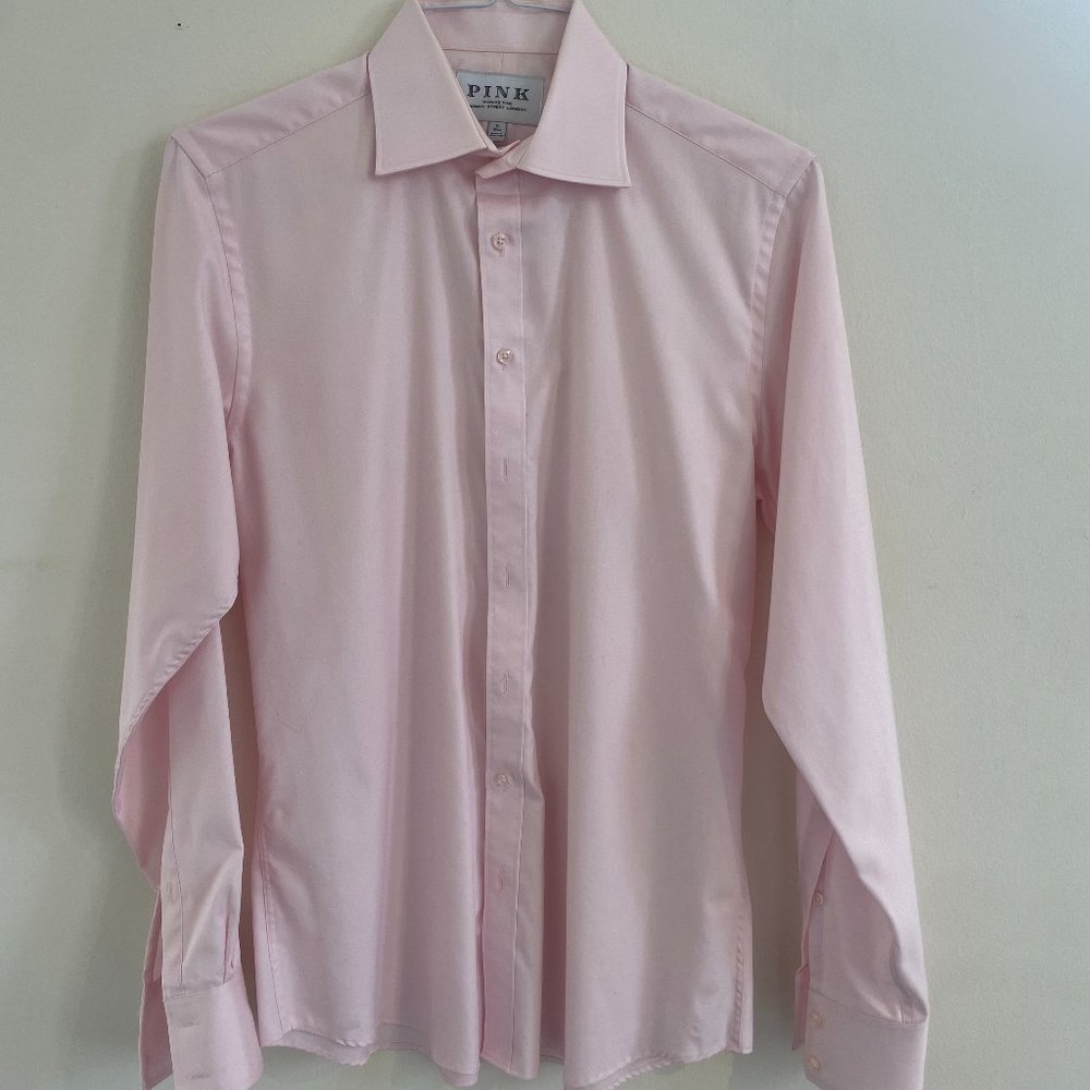 PINK button down shirt